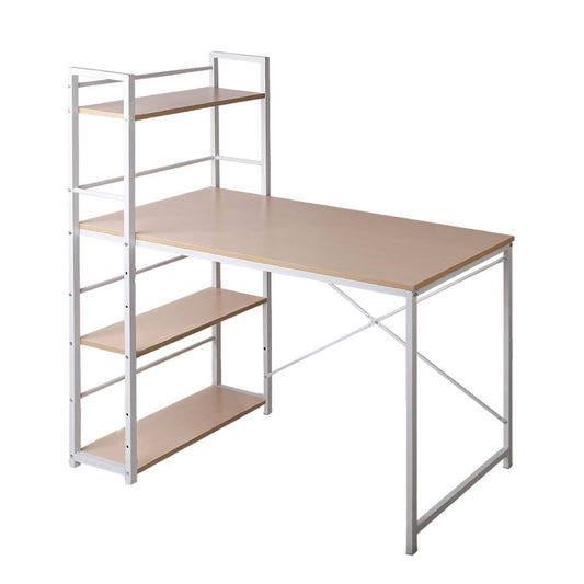 Artiss Computer Desk Shelf Oak 120CM - TRENDZ