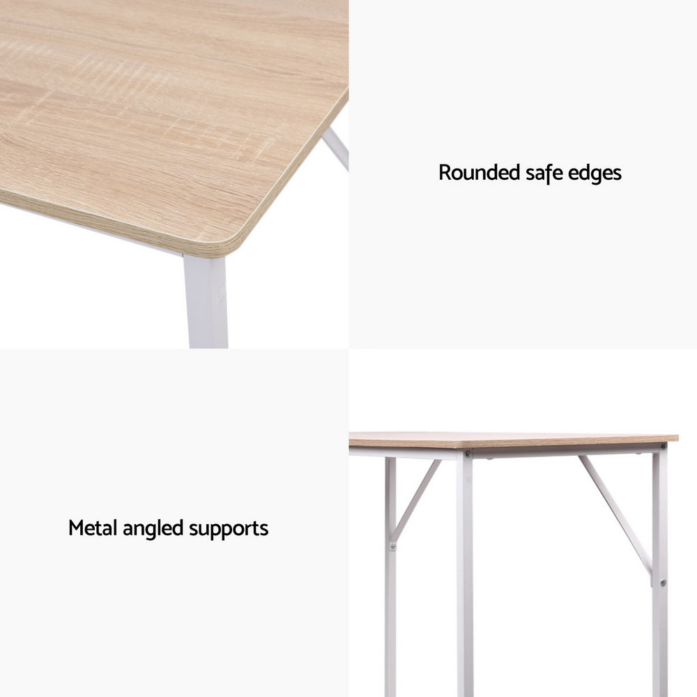 Artiss Computer Desk Oak 100CM - TRENDZ