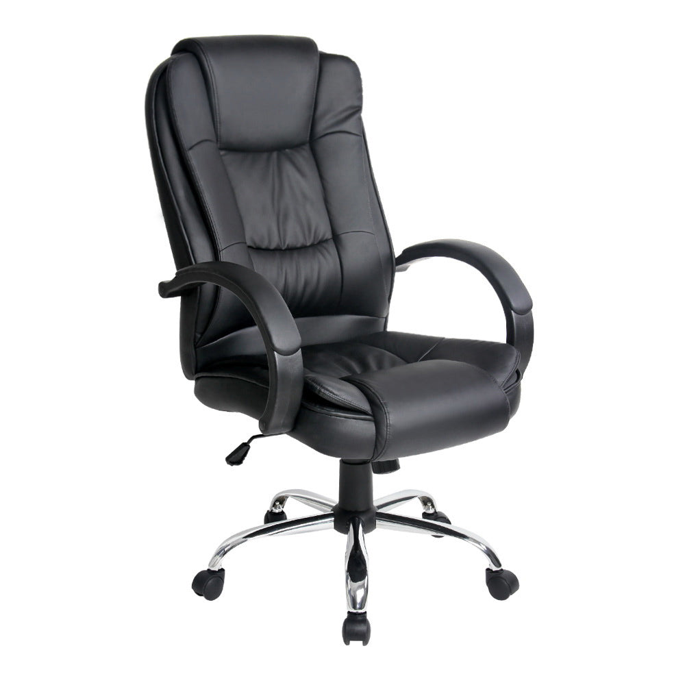 Artiss Executive Office Chair Leather Tilt Black - TRENDZ