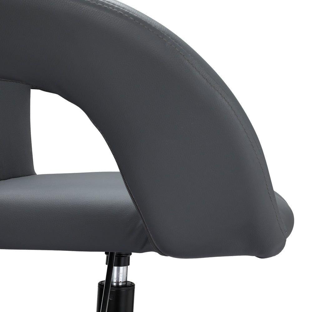 Artiss Office Chair Mid Back Grey - TRENDZ