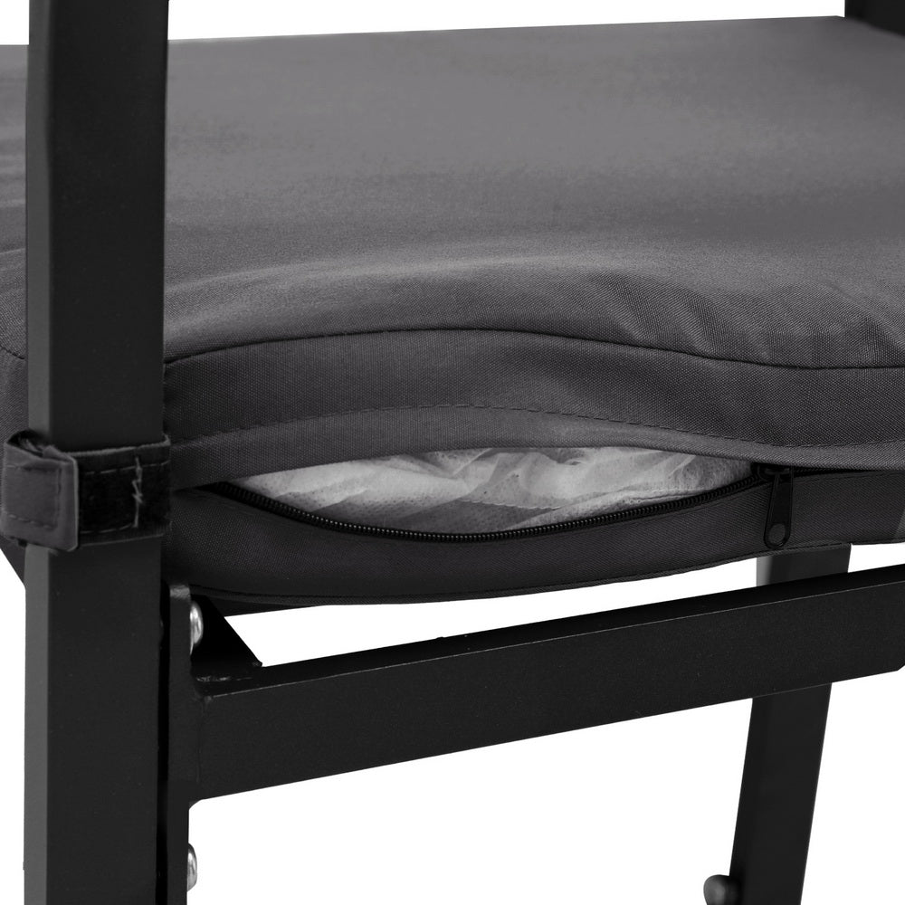 Gardeon Outdoor Bar Set 5-Piece Patio Dining Chairs Aluminium Table Stools - TRENDZ