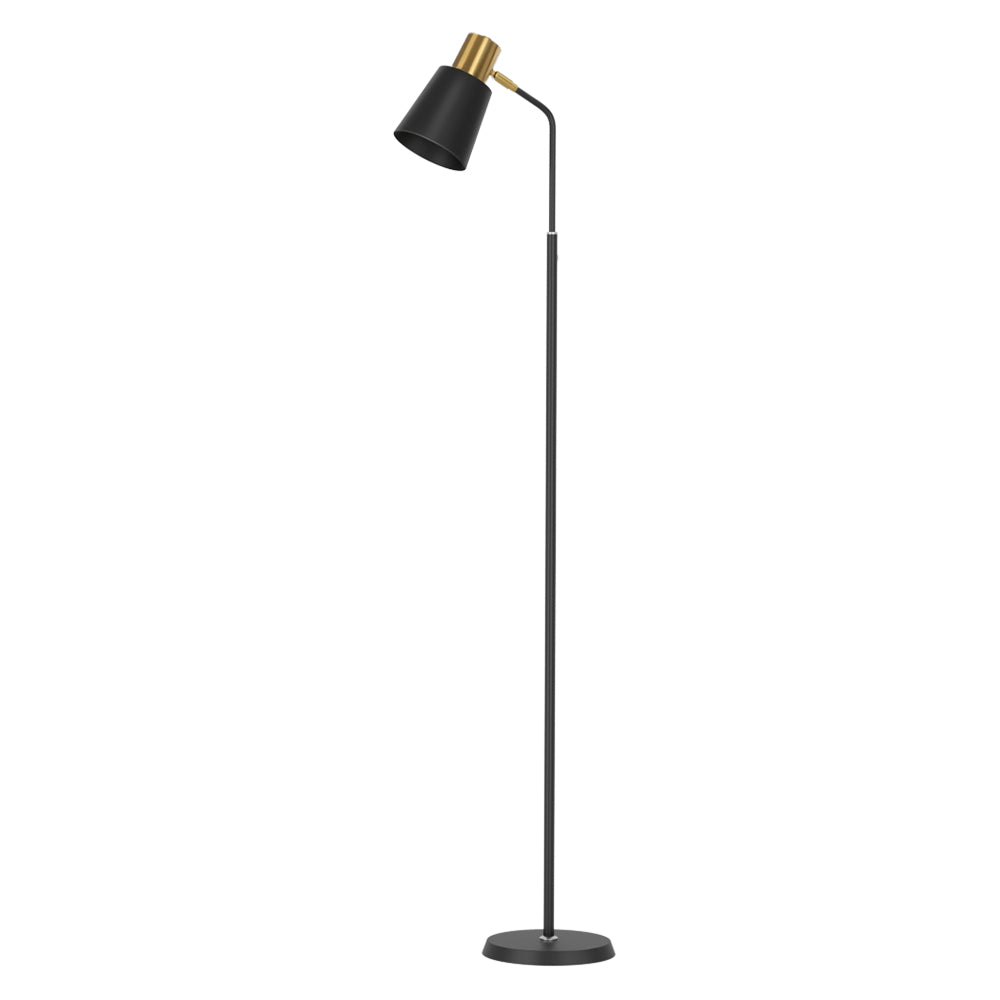 Artiss Floor Lamp LED Light Stand Modern Home Living Room Office Reading Black - TRENDZ