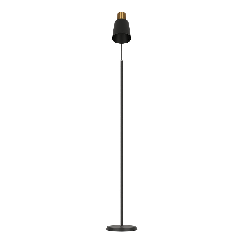 Artiss Floor Lamp LED Light Stand Modern Home Living Room Office Reading Black - TRENDZ