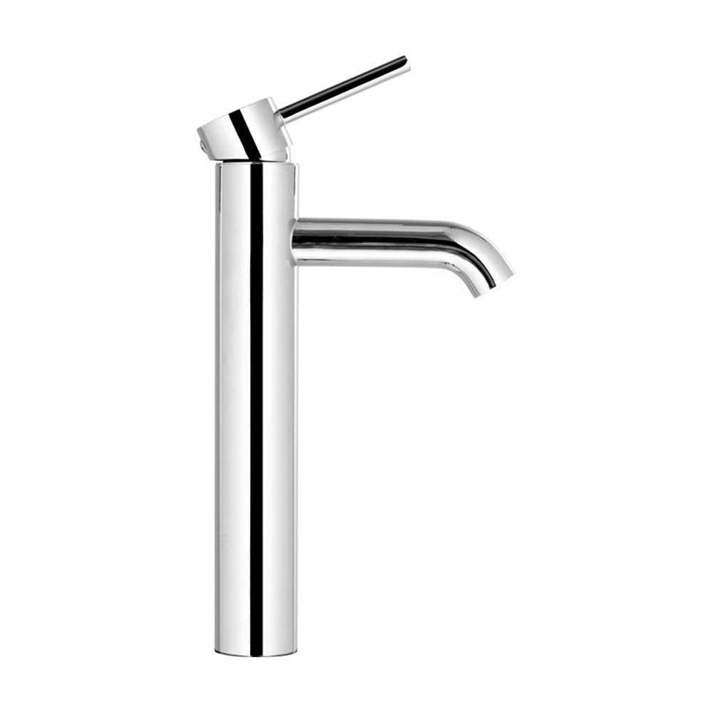 Cefito Bathroom Basin Mixer Tap Round Tall Faucet Vanity Laundry Chrome - TRENDZ