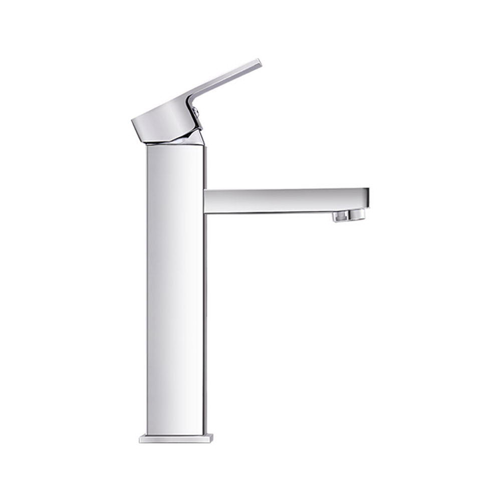 Cefito Bathroom Basin Mixer Tap Square Tall Faucet Vanity Laundry Chrome - TRENDZ