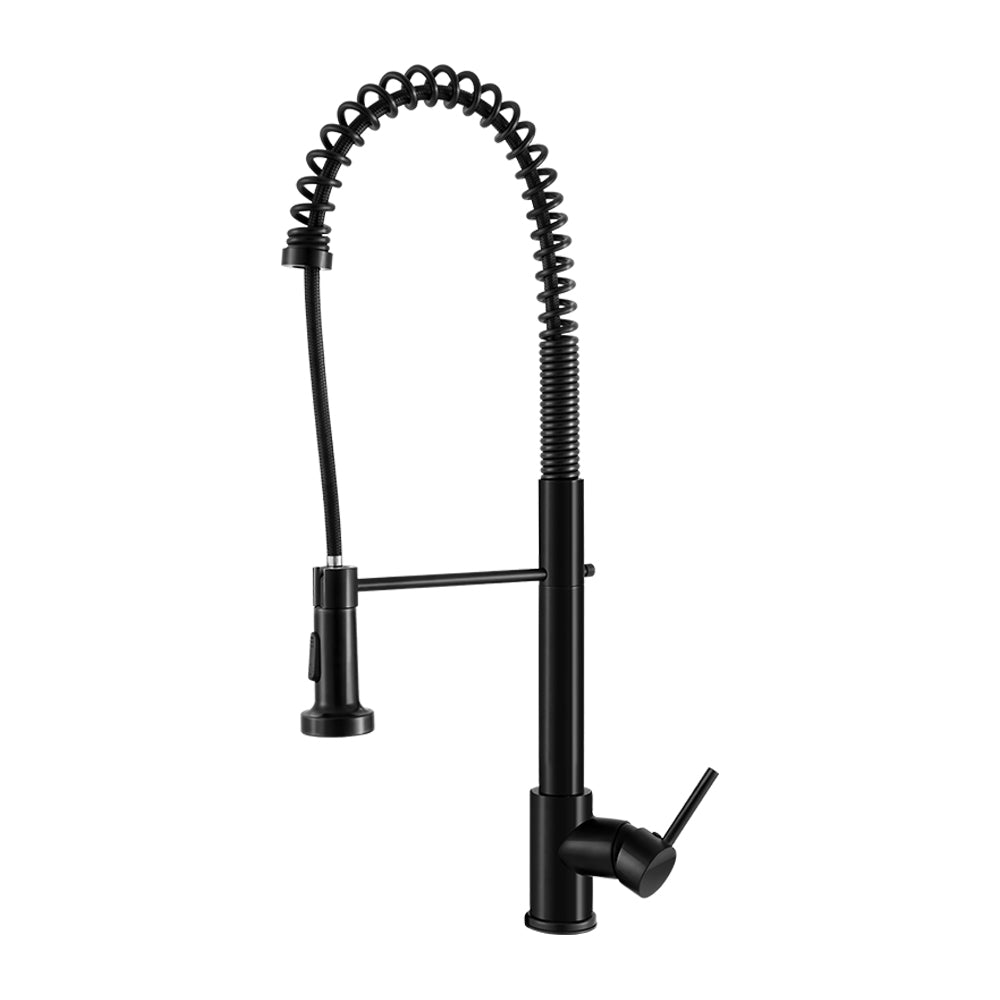 Cefito Kitchen Mixer Tap Pull Down 2 Modes Sink Faucet Basin Laundry Black - TRENDZ