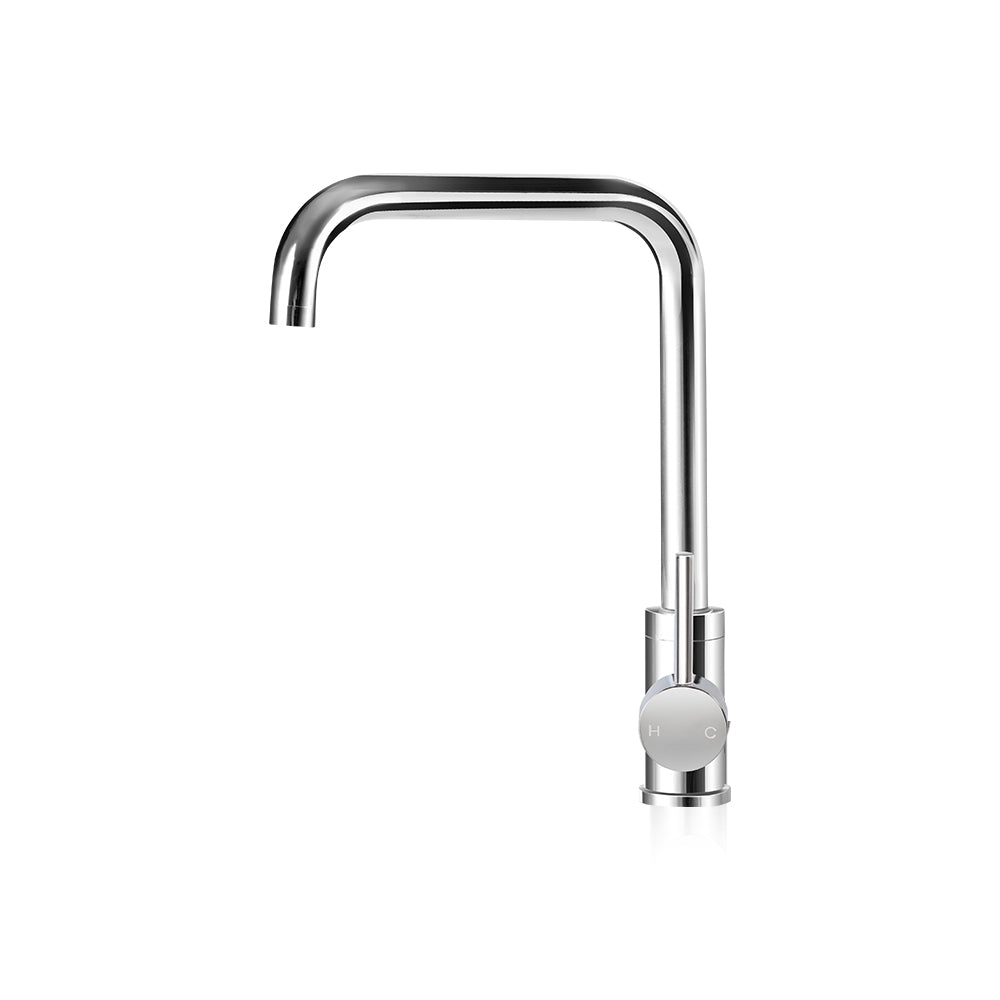 Cefito Kitchen Mixer Tap Mixer Rectangle Sink Faucet Basin Laundry Chrome - TRENDZ