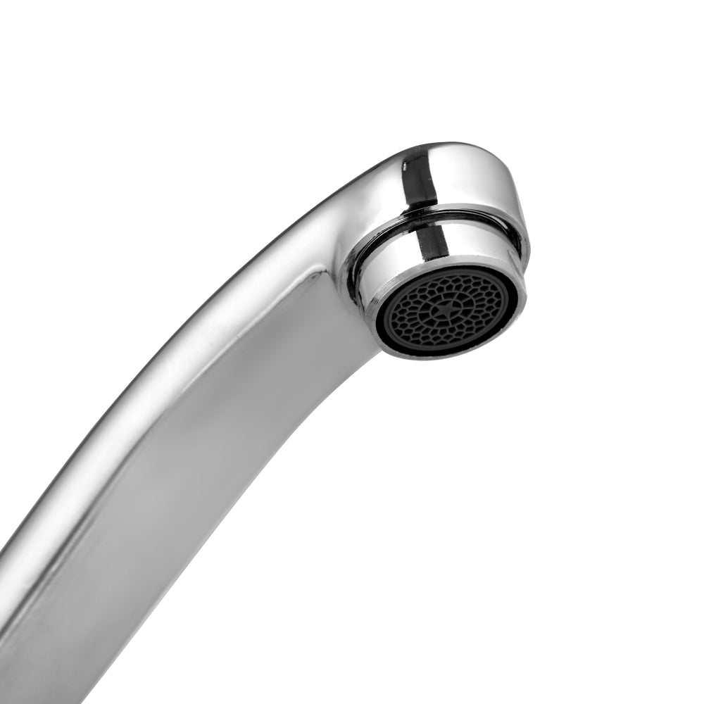 Cefito Kitchen Mixer Tap Mixer Long Spout Sink Faucet Basin Laundry Chrome - TRENDZ