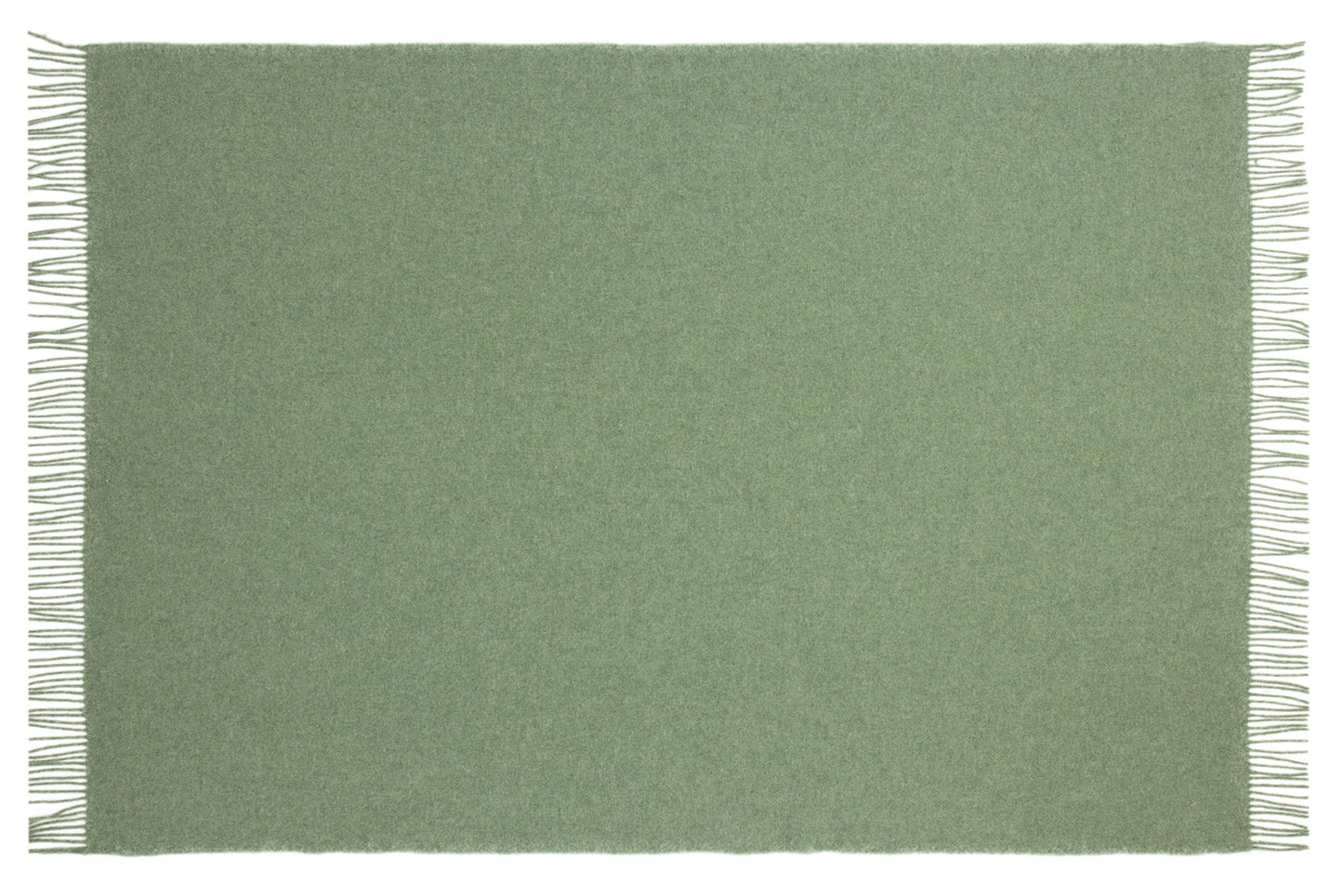 Brighton Throw - 100% NZ Wool - Sage - TRENDZ