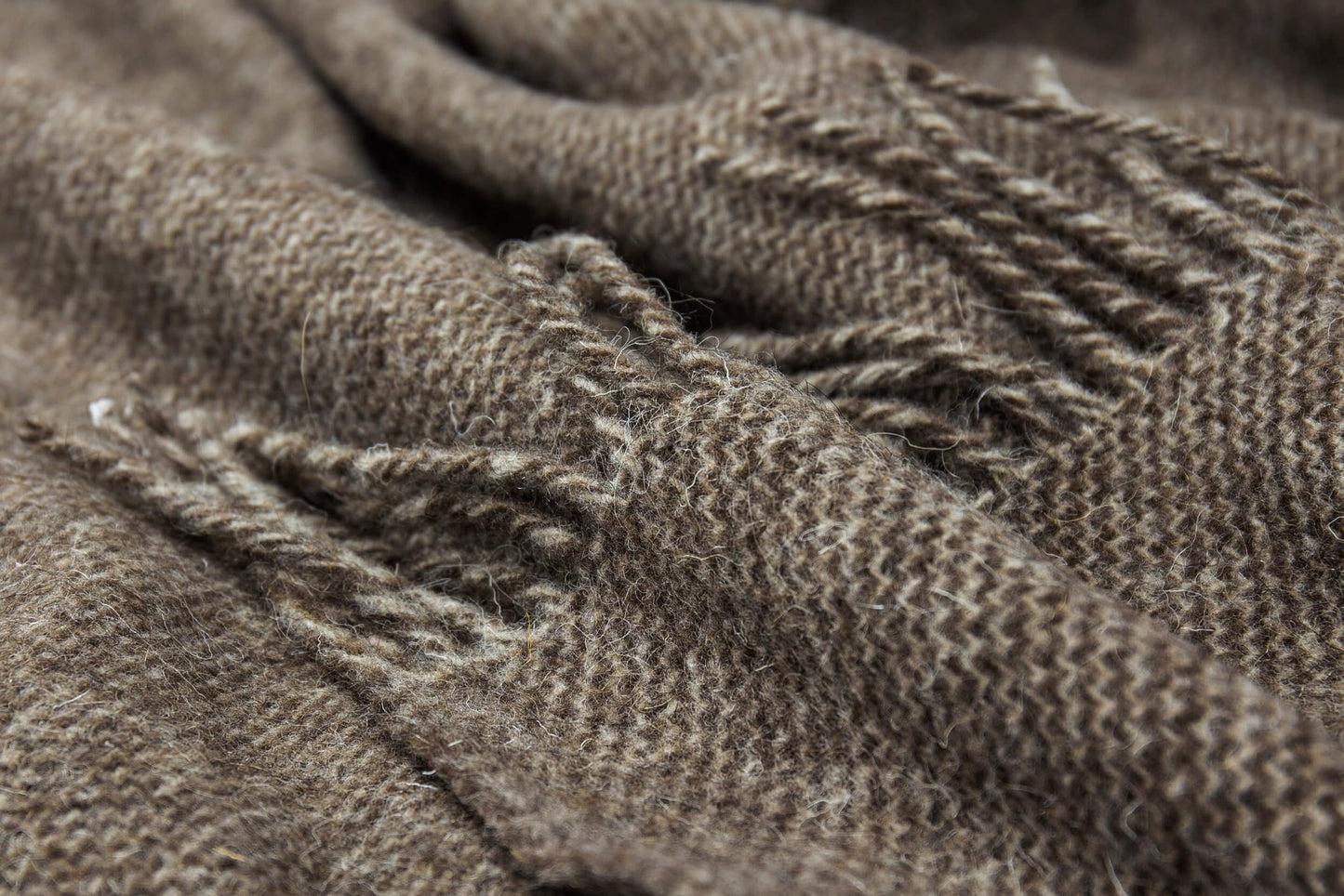 Cambridge Throw - 100% NZ Wool - Natural - TRENDZ