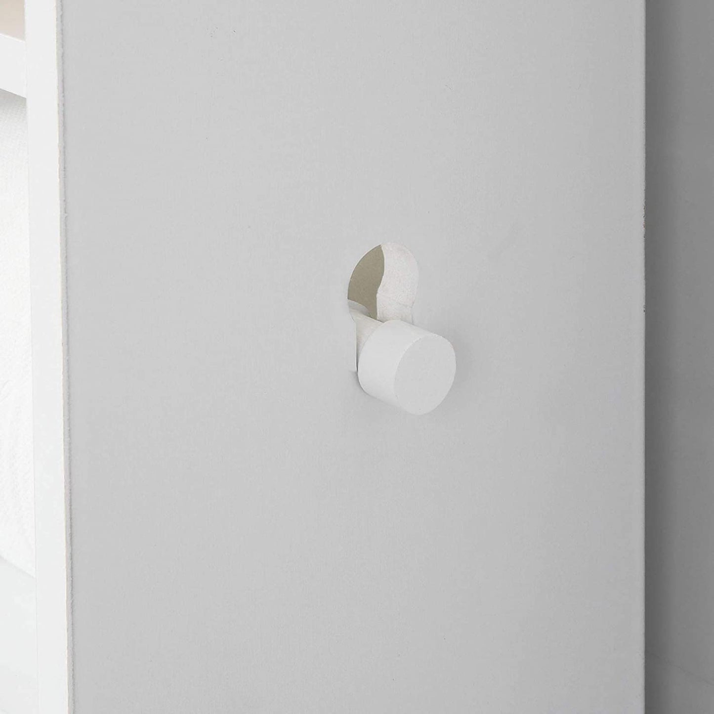 Toilet Paper Holder with Storage, Freestanding Cabinet, Toilet Brush Holder and Toilet Paper Dispenser 20x100x18 cm - TRENDZ