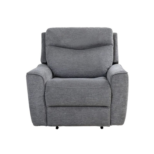 Fabric Motion Recliner Single Chair Cosmic Steel - TRENDZ
