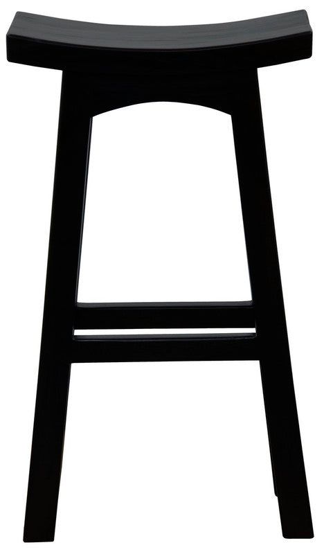 Tokyo Solid Mahogany Timber Barstool (Chocolate) - TRENDZ