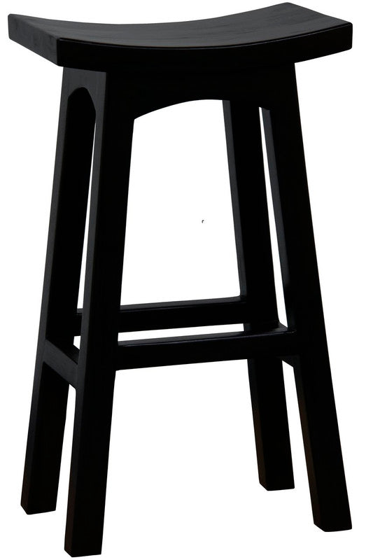 Tokyo Solid Mahogany Timber Barstool (Chocolate) - TRENDZ