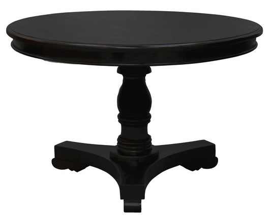 Tasmania Round Dining Table 120 cm (Chocolate) - TRENDZ