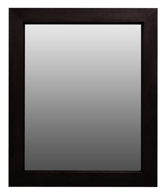 Ascott Solid Timber Frame Wall Mirror - Chocolate - TRENDZ