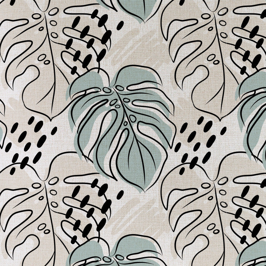 Cushion Cover-Coastal Fringe-Rainforest Seafoam-60cm x 60cm - TRENDZ