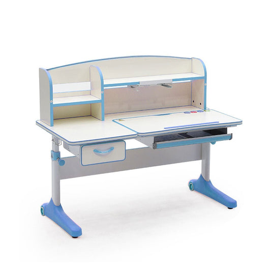 120cm Height Adjustable Children Kids Ergonomic Study Desk Blue AU - TRENDZ