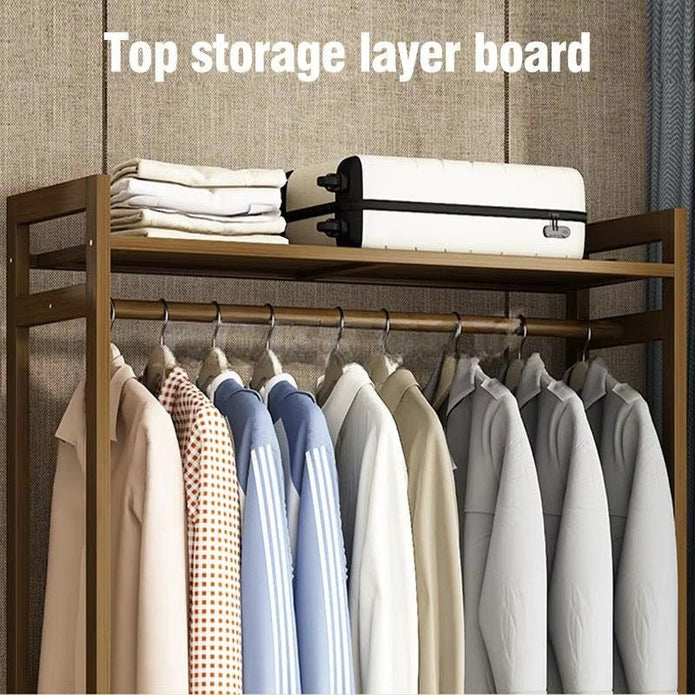 Bamboo Clothes Rack – Multi-Tier Garment & Storage Organizer (4 Sizes Available) 110cm