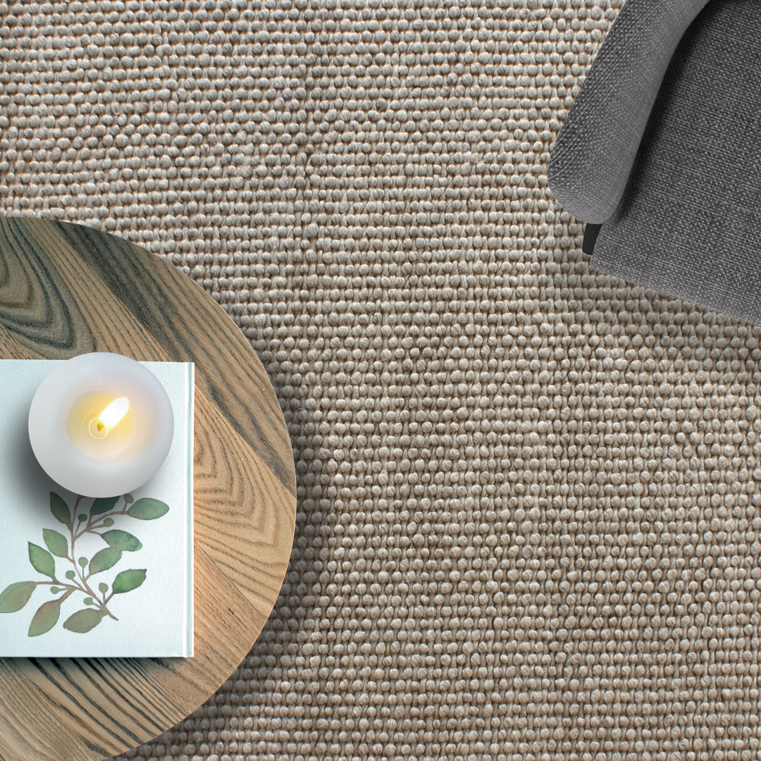 Aura Hand Woven Loop Pile Wool Rug - 240x340 - TRENDZ