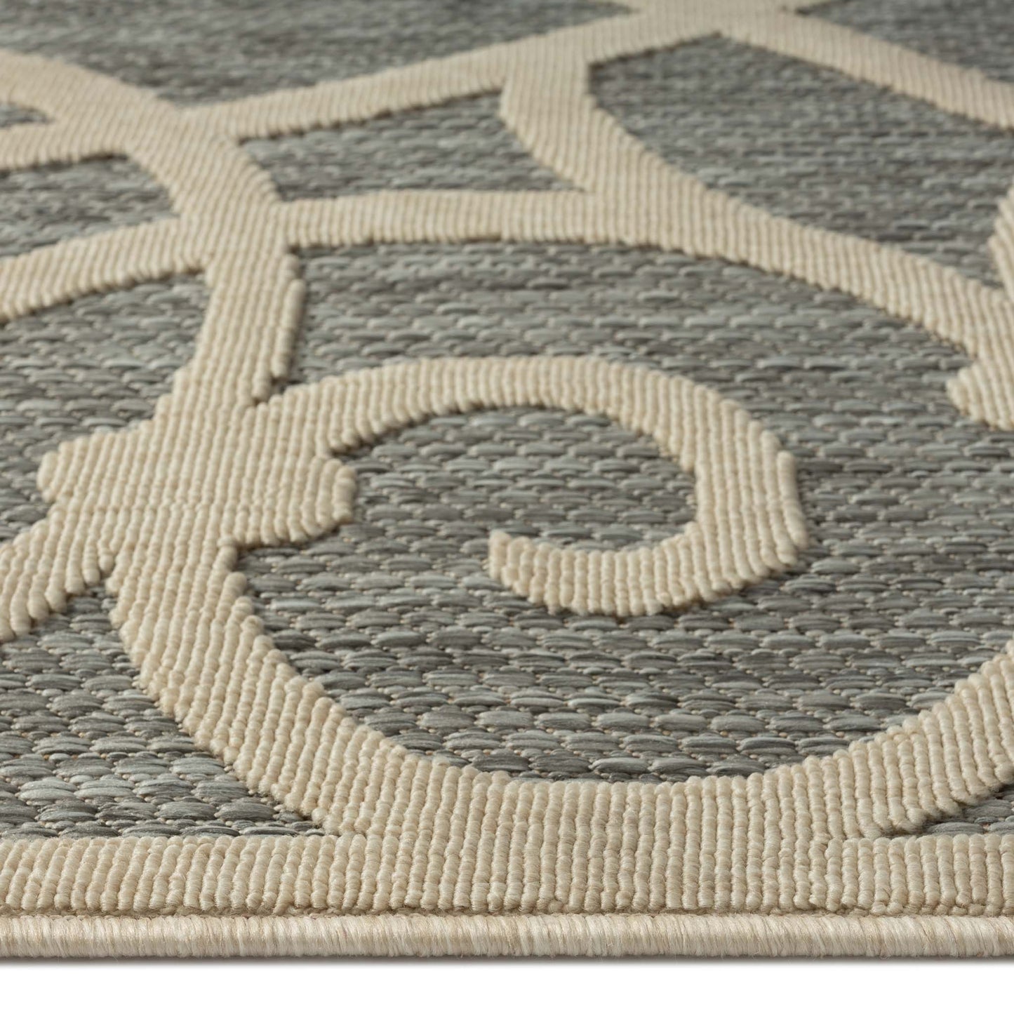 Alpha Outdoor Rug - Grey - 160x230 - TRENDZ