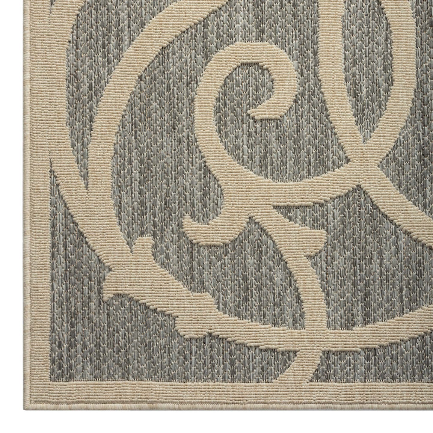 Alpha Outdoor Rug - Grey - 160x230 - TRENDZ