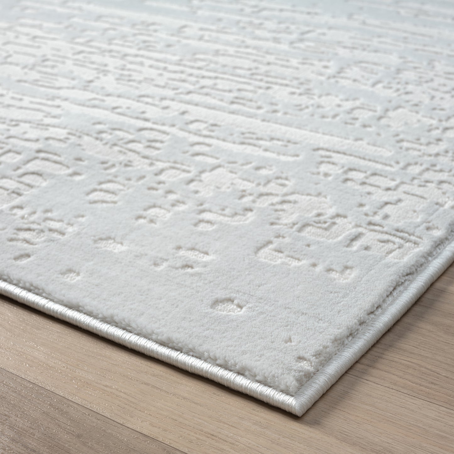 Grande Jacquard Rug - Pearl - 300x400 - TRENDZ
