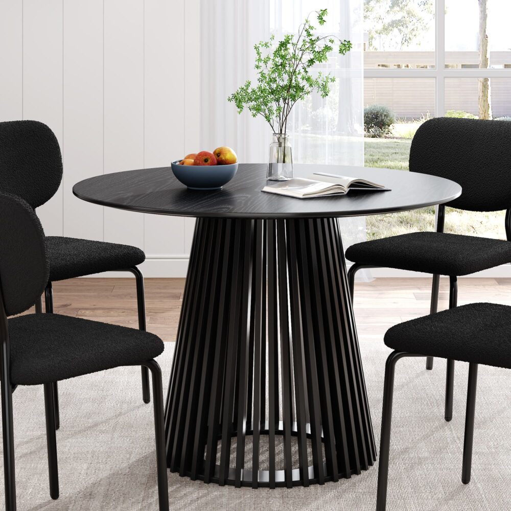 Palmer Sleek Silhouette Dining Table - TRENDZ