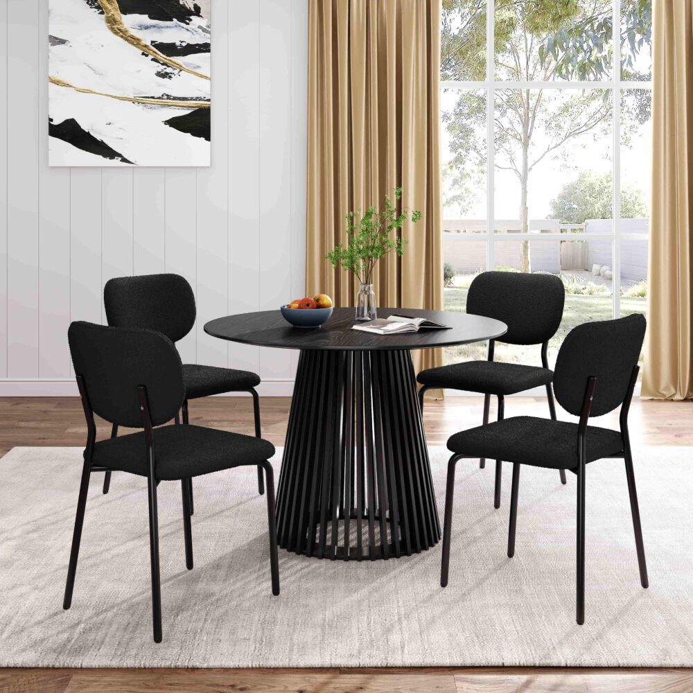 Palmer Sleek Silhouette Dining Table - TRENDZ