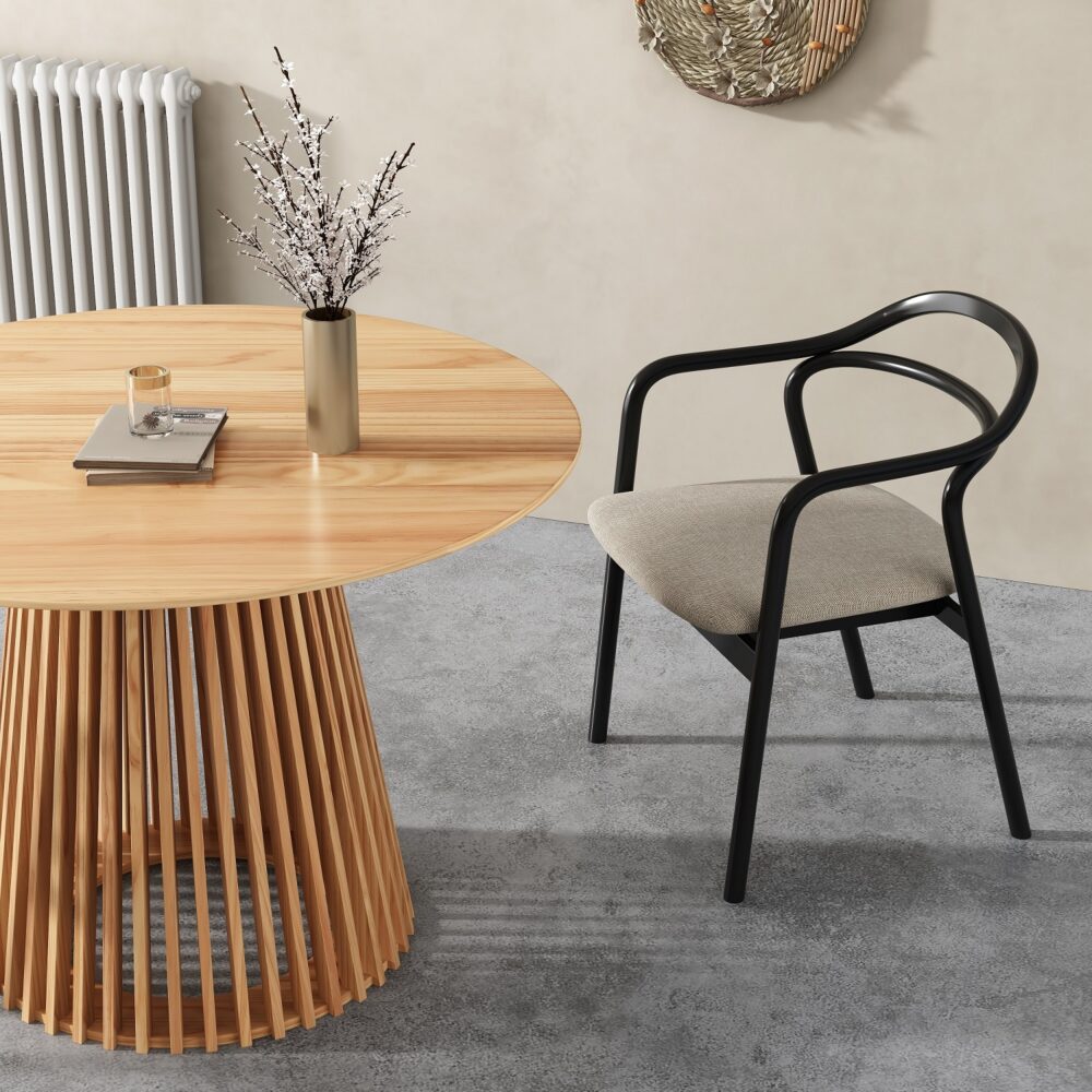 Palmer Natural Dining Table - TRENDZ
