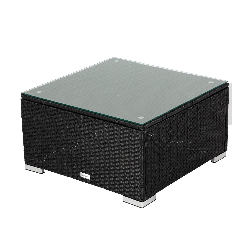 Modular Outdoor Lounge Set-9pcs Sofa, Armchairs and Coffee Table - TRENDZ