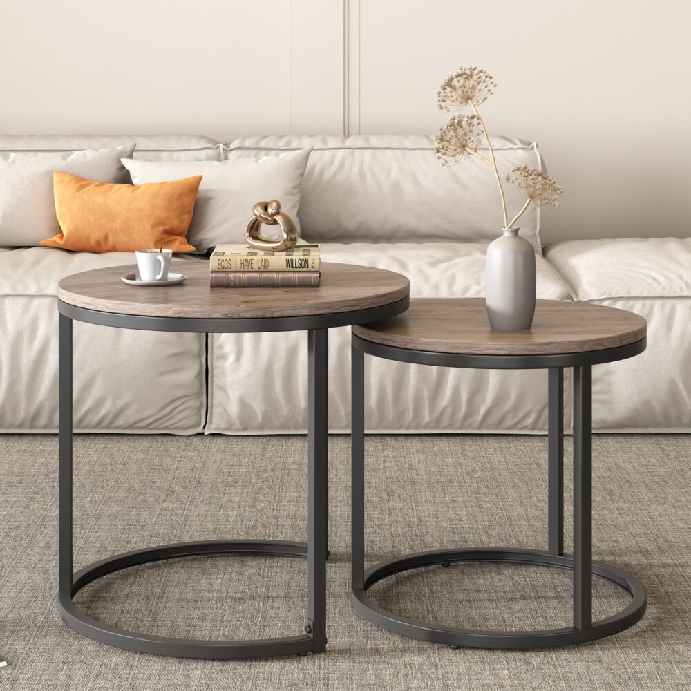 Nesting Coffee Table 2-piece - TRENDZ