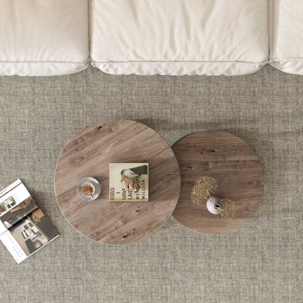 Nesting Coffee Table 2-piece - TRENDZ