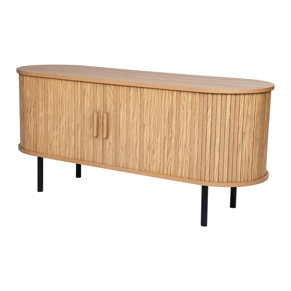Ripple Sideboard with Sliding Doors — Earthy Elegance Redefined - TRENDZ