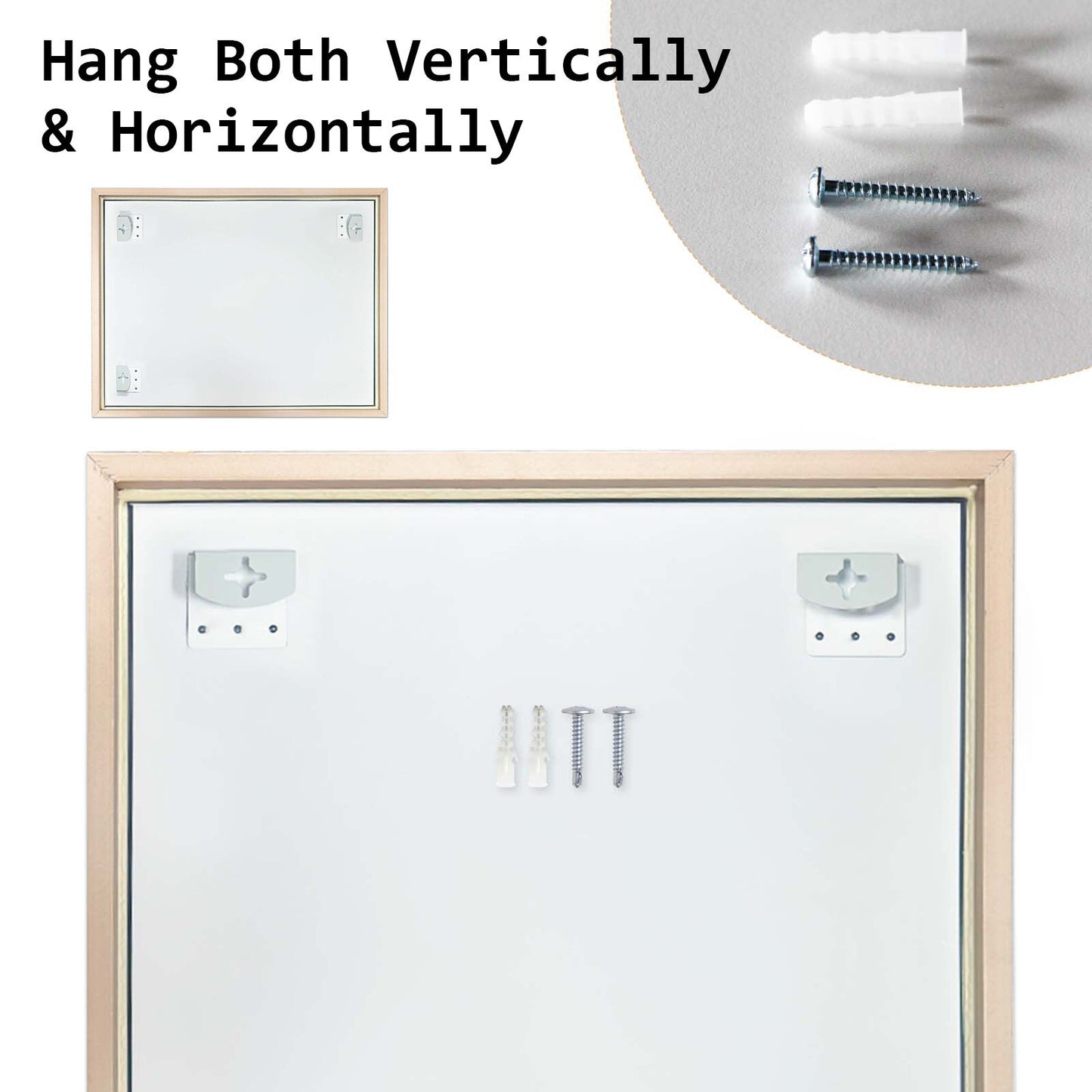 Wall Mirror Rectangular Frame Bathroom 70x90cm Turquoise - TRENDZ