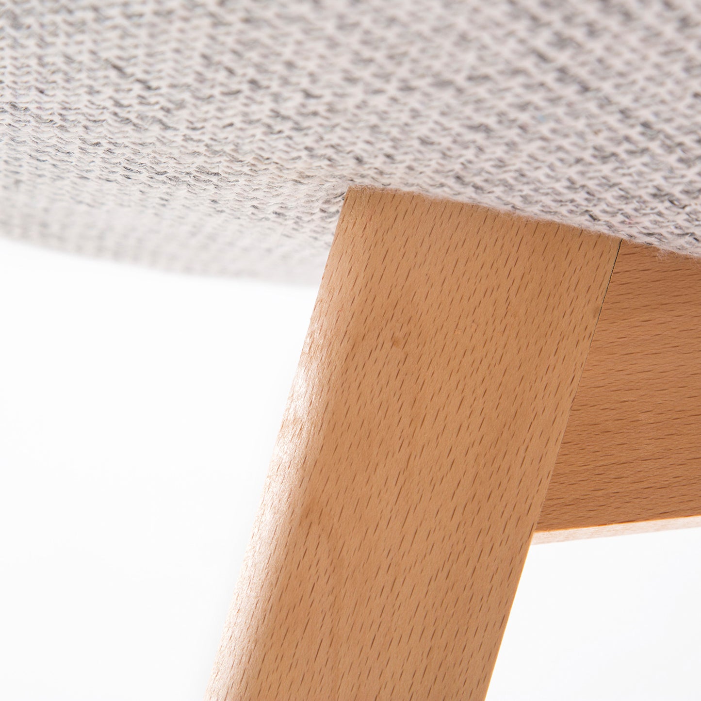 4X Retro Dining Cafe Chair Padded Seat GREY - TRENDZ