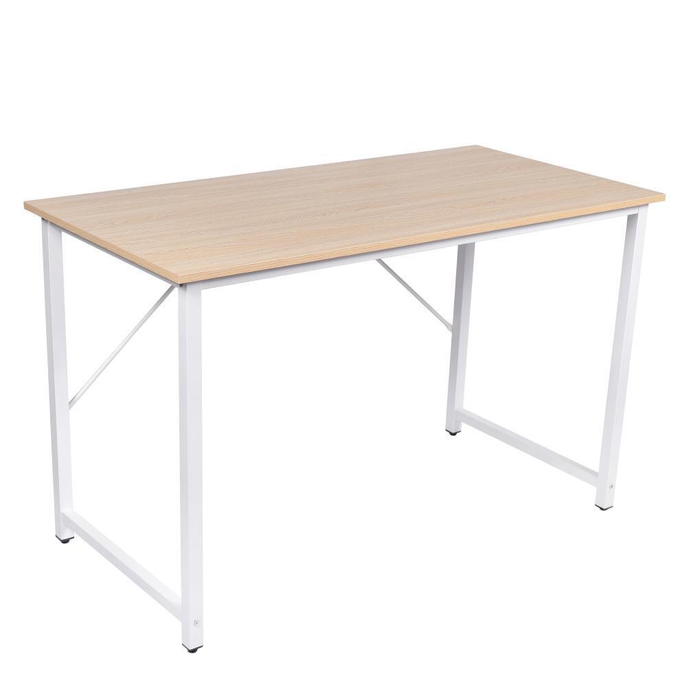 YES4HOMES Computer Desk, Sturdy Home Office Laptop Desk Modern Writing Table, Multipurpose Workstation - TRENDZ