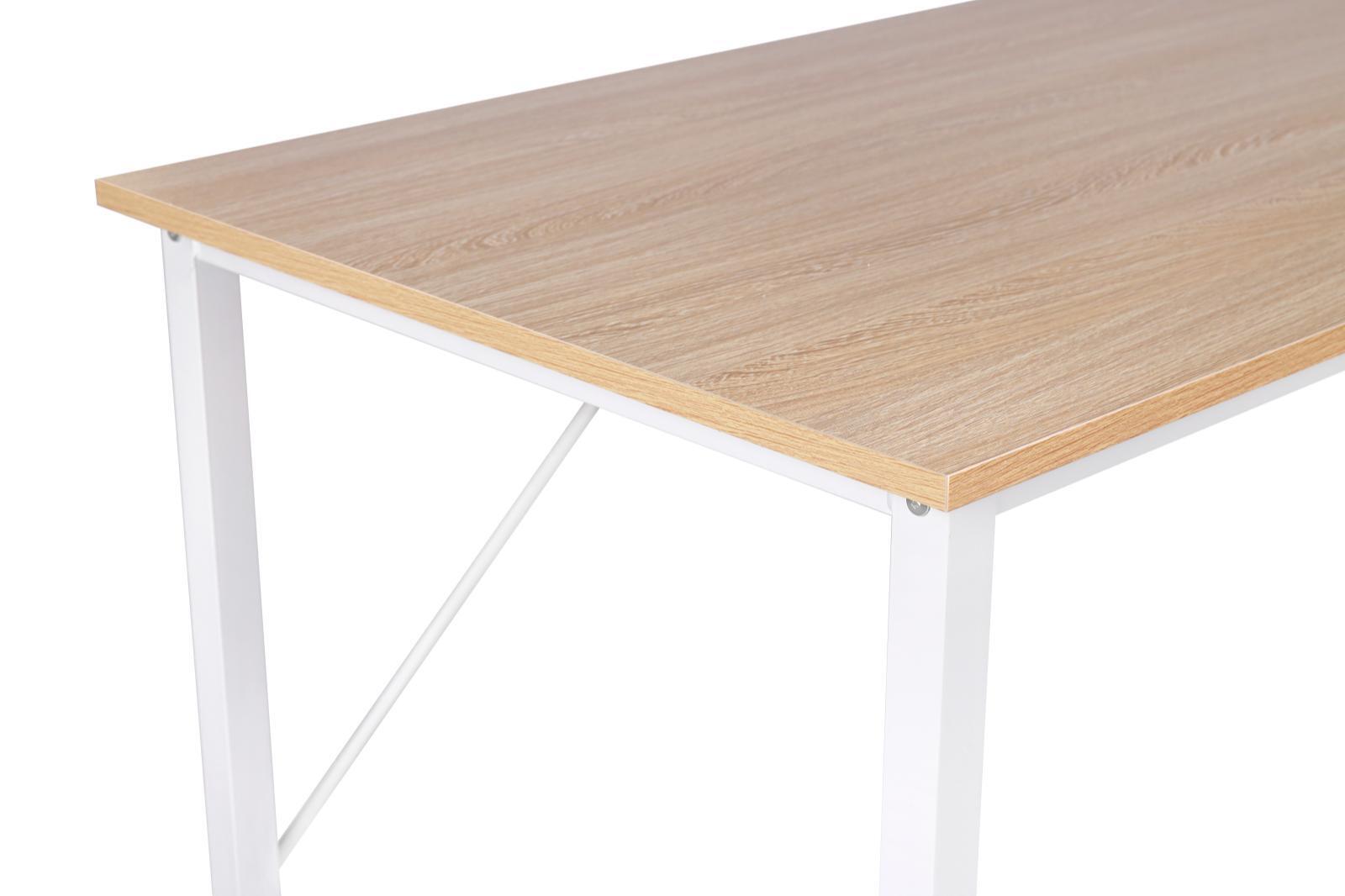 YES4HOMES Computer Desk, Sturdy Home Office Laptop Desk Modern Writing Table, Multipurpose Workstation - TRENDZ