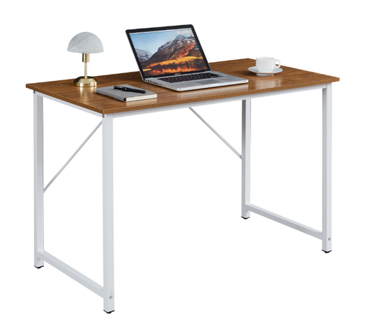 YES4HOMES Computer Desk, Sturdy Home Office Gaming Desk for Laptop, Modern Simple Style Table, Multipurpose Workstation - TRENDZ