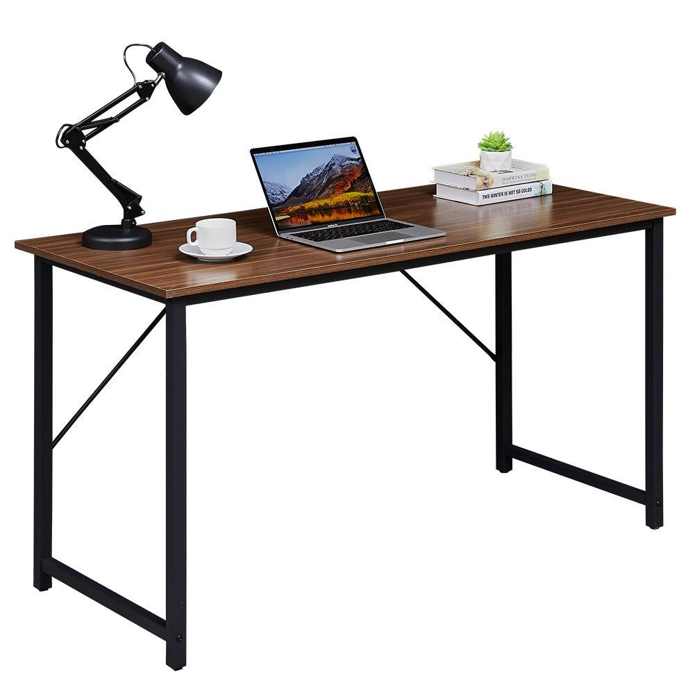 YES4HOMES Computer Desk, Sturdy Home Office Gaming Desk for Laptop, Modern Simple Style Writing Table, Multipurpose Workstation - TRENDZ