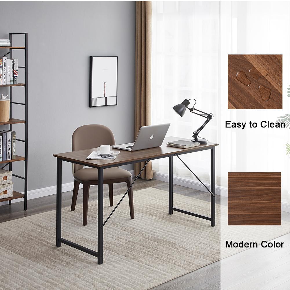 YES4HOMES Computer Desk, Sturdy Home Office Gaming Desk for Laptop, Modern Simple Style Writing Table, Multipurpose Workstation - TRENDZ