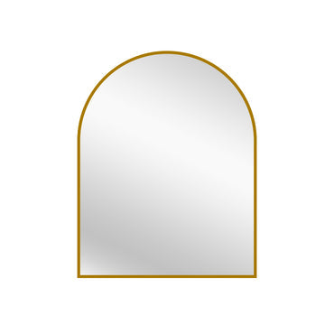 Gold Metal Arch Mirror - Small 80cm x 100cm - TRENDZ