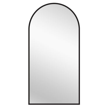 Black Metal Arch Mirror - X Large 100cm x 200cm - TRENDZ