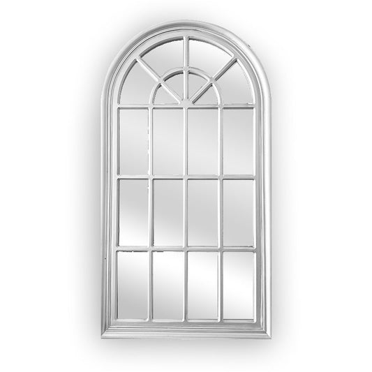 Window Style Mirror - White Arch 70 CM x 130 CM - TRENDZ