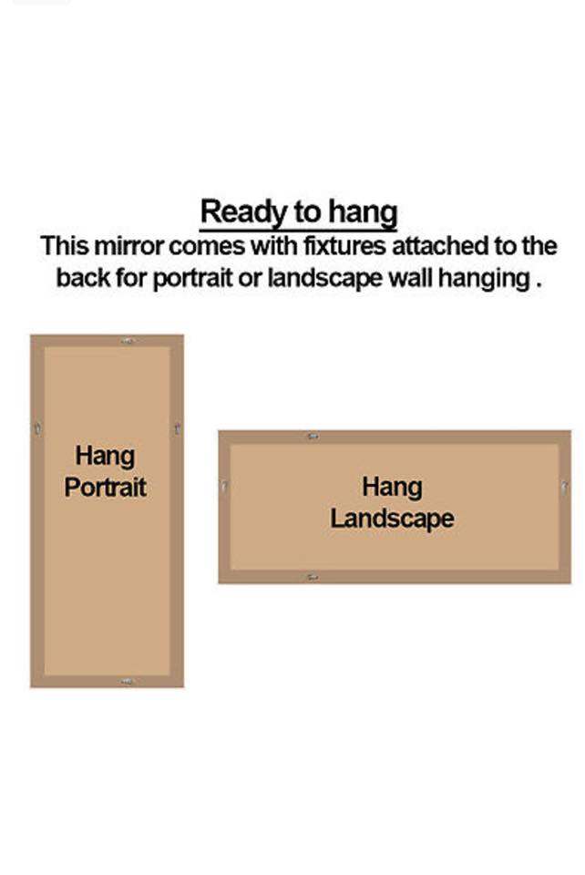 Black Beaded Framed Mirror - Rectangle 80cm x 110cm - TRENDZ