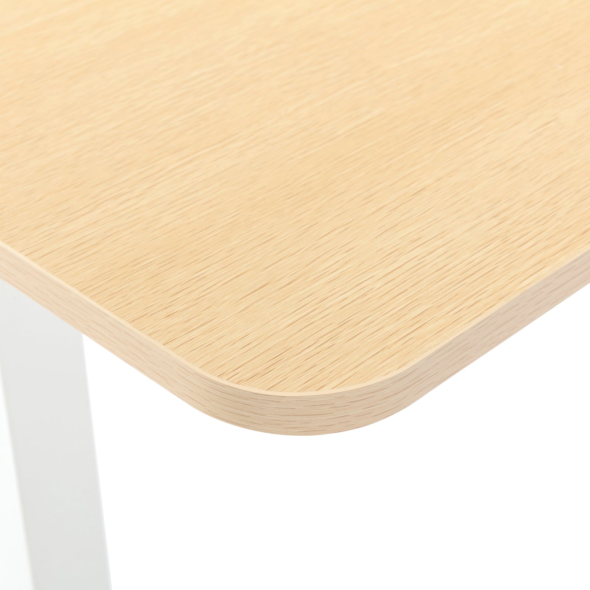 1.2m Sit And Stand Desk in Natural - TRENDZ