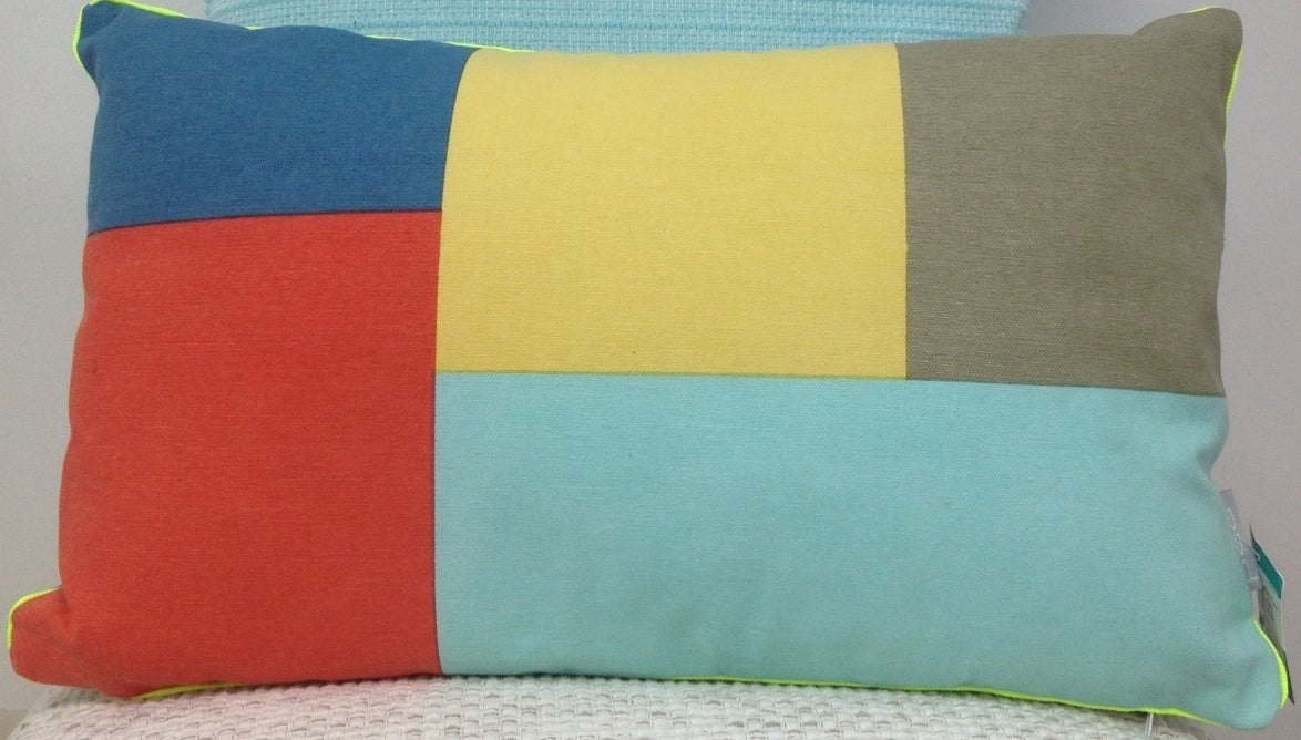 Geo Beige Cushion Cover 30cm x 50cm - TRENDZ
