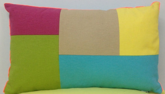 Geo Turquoise 30x50cm Cushion Cover - TRENDZ