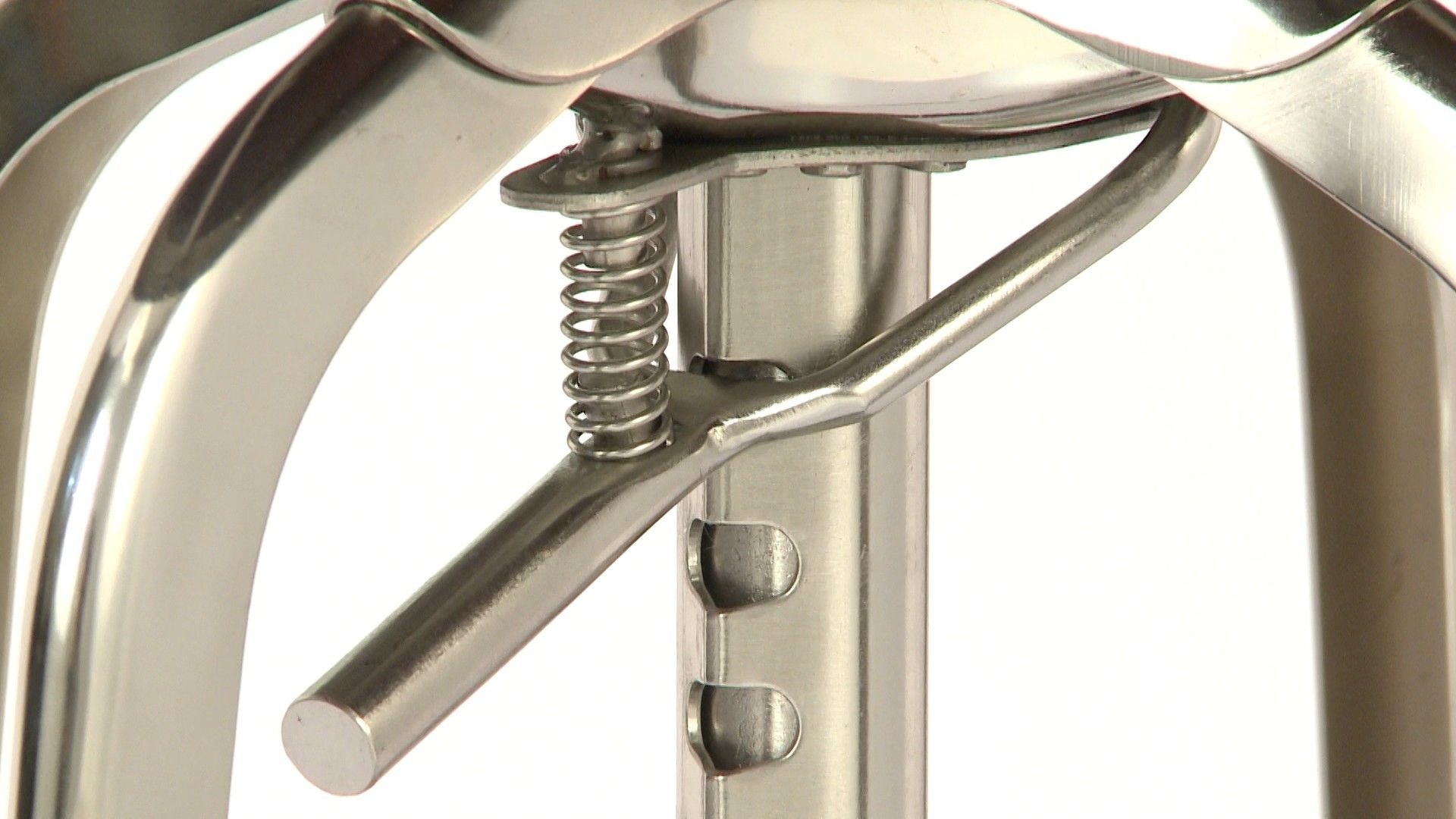 Industrial Wooden Height Adjustable Swivel Bar Stool - Nickel Black - TRENDZ