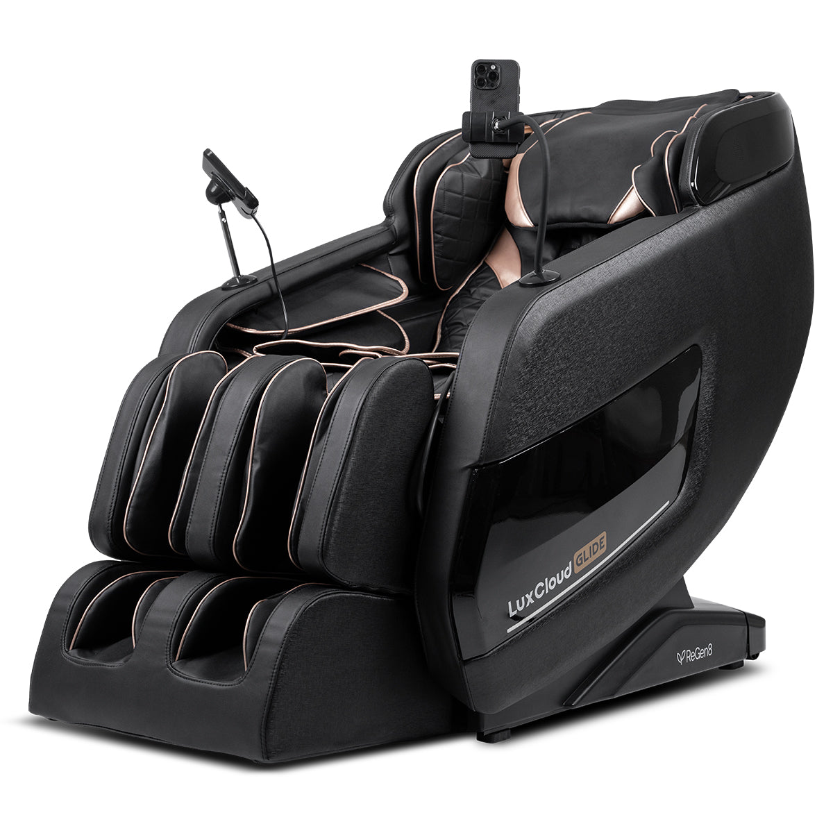 Regen8 LuxCloud Glide - Zero Gravity Heated Massage Chair with Full Size SL Track - TRENDZ